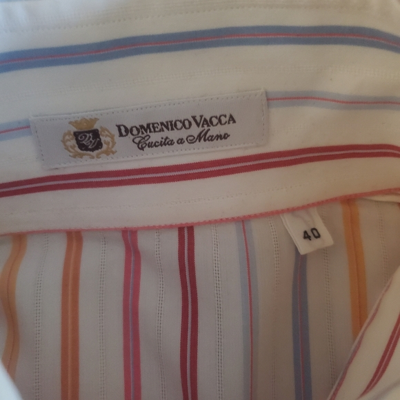 💯 Domenico Vacca Pointed Collar Blouse - Picture 13 of 16